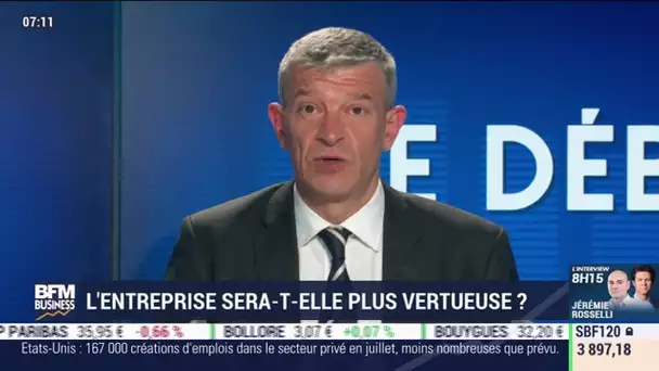 Le débat: L'entreprise sera-t-elle vertueuse ?