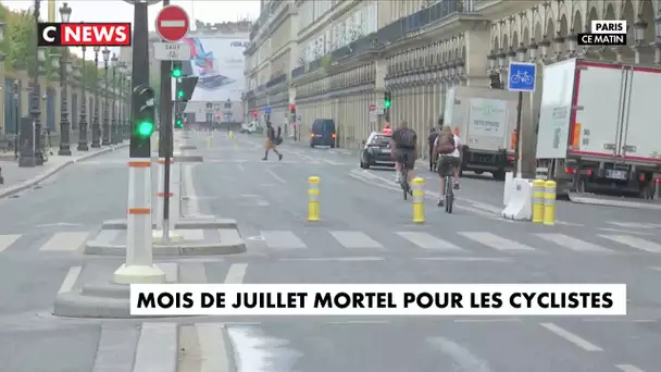 Mois de juillet mortel pour les cyclistes