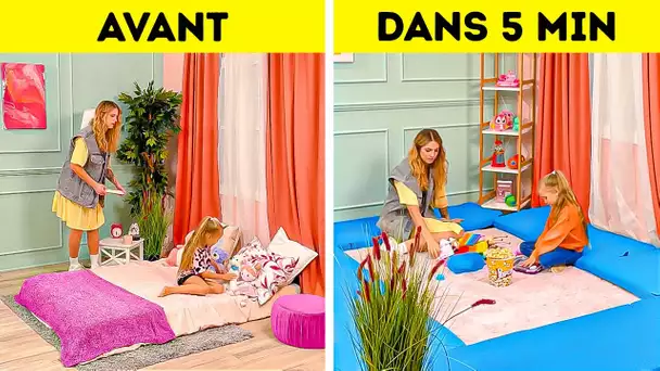 Incroyable relooking de la chambre d'enfant : Idées DIY pour les parents bricoleurs