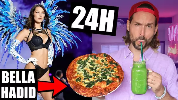 JE MANGE COMME BELLA HADID PENDANT 24H - HUBY