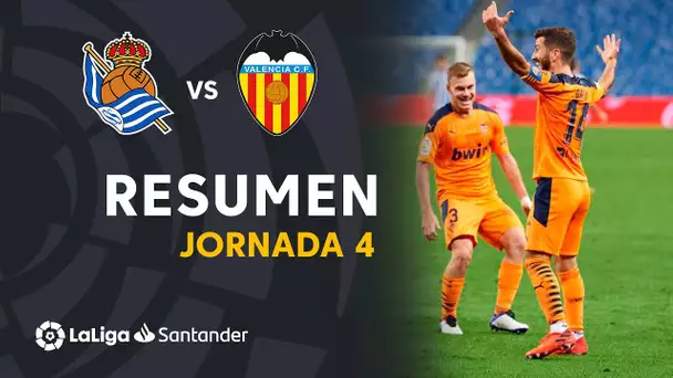 Resumen de Real Sociedad vs Valencia CF (0-1)