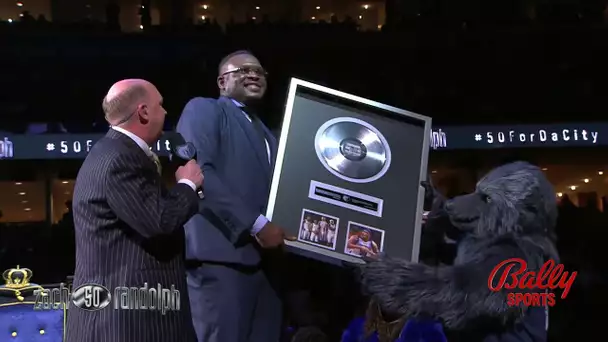 Zach Randolph's Memphis Grizzlies Jersey Retirement!