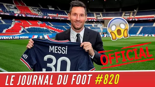 MESSI officiellement au PSG, NEYMAR fou de joie