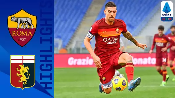 Roma 1-0 Genoa | First-Half Mancini Strike Seals Win For The Hosts! | Serie A TIM