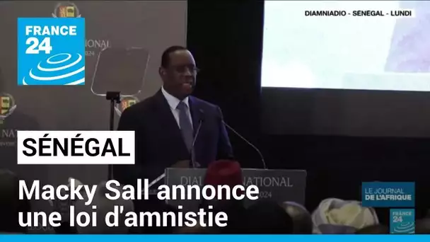 Sénégal : Macky Sall annonce une loi d'amnistie en pleine crise autour de la présidentielle