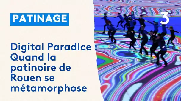Digital ParadIce : la patinoire de Rouen se métamorphose en une œuvre impressionniste interactive
