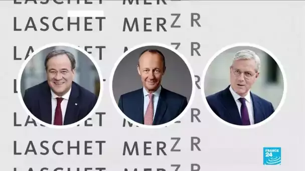 Allemagne : trois candidats en lice pour succéder à Angela Merkel