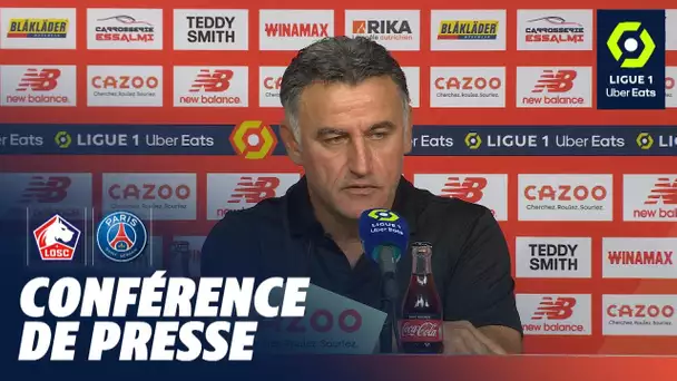 Conférence de presse LOSC LILLE - PARIS SAINT-GERMAIN (1-7)  / 2022/2023