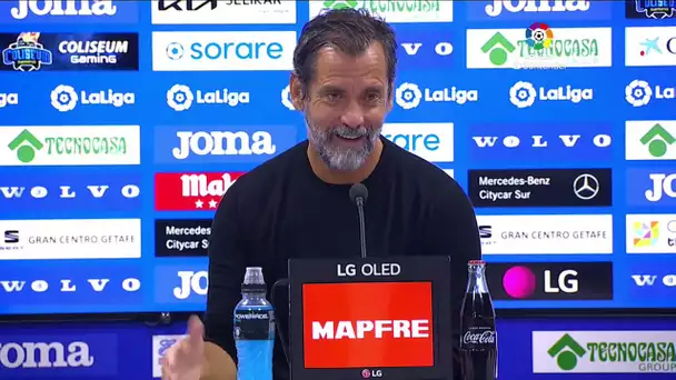 Rueda de prensa Getafe CF vs RCD Espanyol de Barcelona