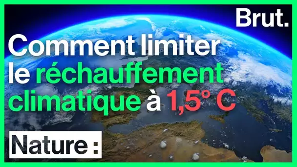 Comment limiter le réchauffement climatique à 1,5°C