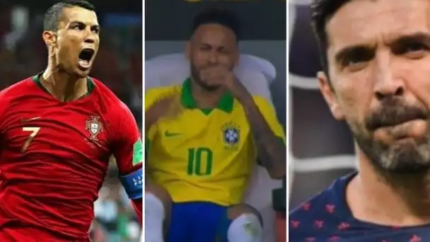 Blessure et inquiétude pour Neymar, Cristiano Ronaldo cartonne, buffon quitte le psg