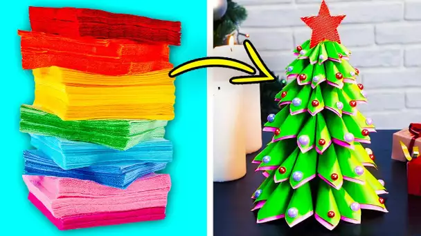 25 IDÉES DE DÉCORATIONS CRÉATIVES POUR NOËL