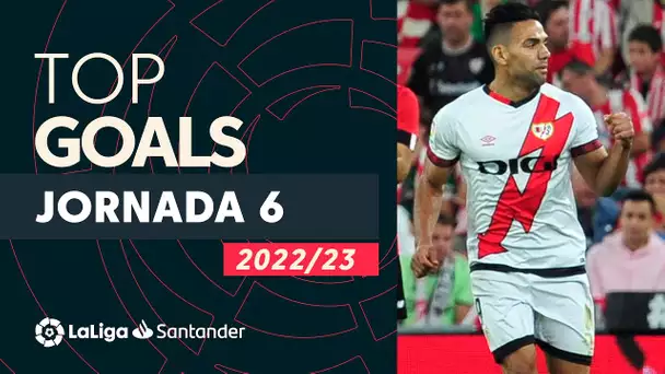 Todos los goles de la jornada 6 de LaLiga Santander 2022/2023