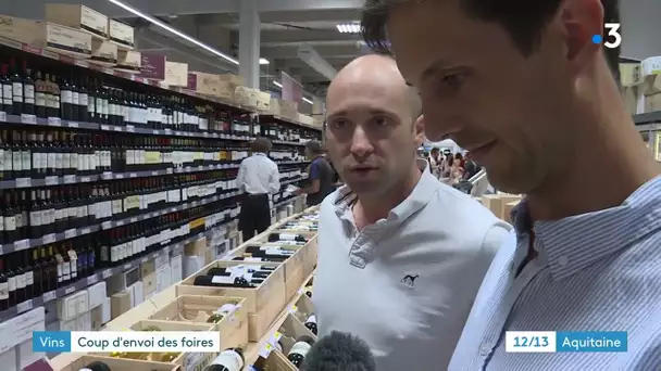 Lancement des foires aux vins à Bordeaux