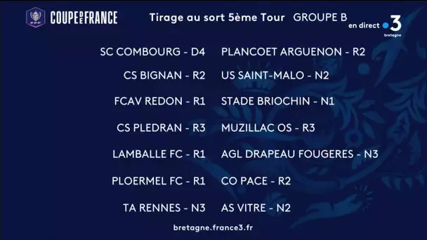 les résultats définitifs pour ce tirage au sort