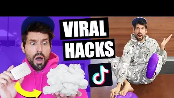 JE TESTE DES TIKTOK LIFE HACKS - PARTIE 3 - HUBY