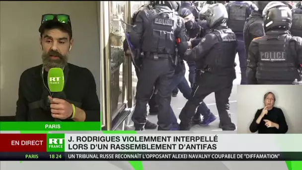 Jérôme Rodrigues interpellé à Paris : «On veut me faire taire»