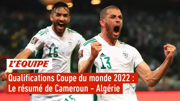 Le résumé de Cameroun-Algérie - Qualifications Coupe du monde 2022