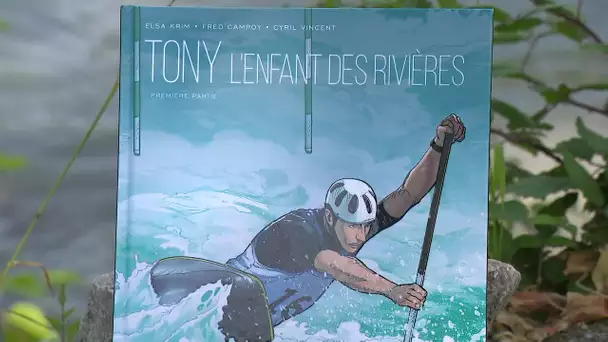 Béarn: une BD sur le parcours de Tony Estanguet