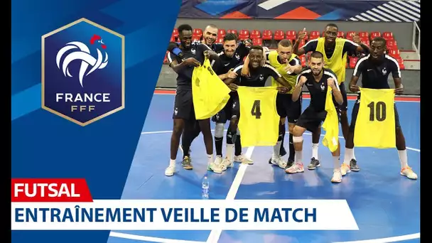 Futsal : Veille de match pour les Bleus