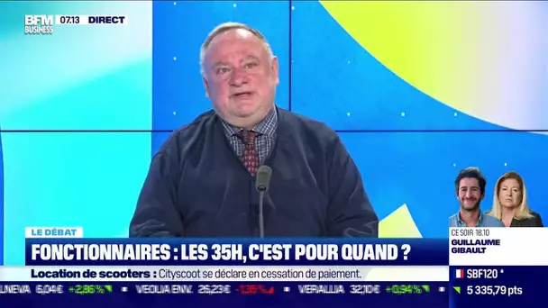 Nicolas Doze face à Jean-Marc Daniel : Fonctionnaires, les 35 heures, c'est pour quand ?