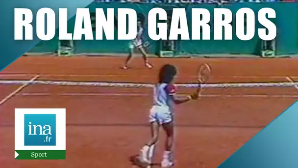 Roland Garros 1983 : 1/2 finale Yannick Noah Roger Vasselin | Archive INA
