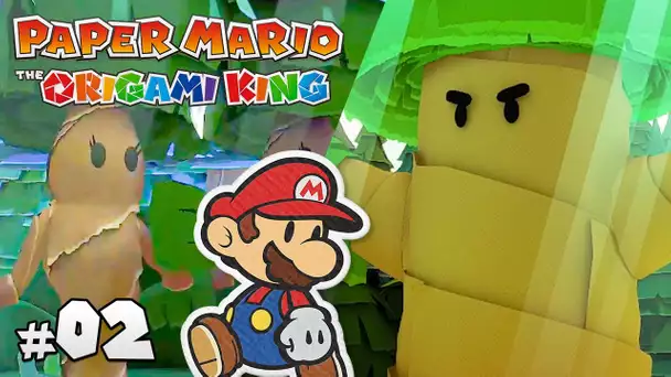 Paper Mario : The Origami King #02 | La forêt des arbres fous !