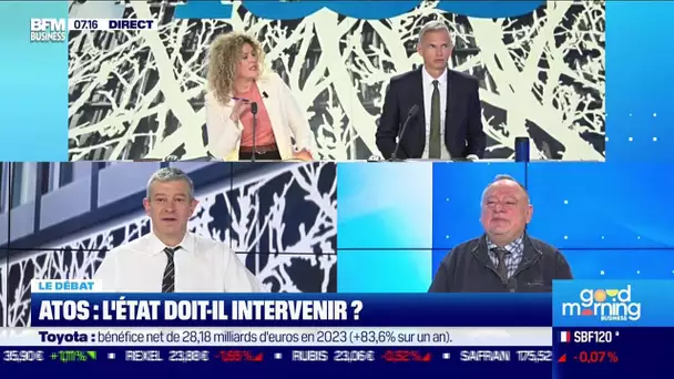 Nicolas Doze face à Jean-Marc Daniel : Atos, l'État doit-il intervenir ?