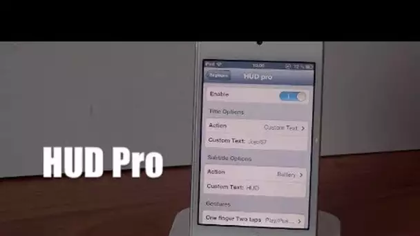 Ajoutez des fonctionnalités dans le volume(HUD) de votre iPhone - iPod Touch IOS 6.X/5.X/4.X