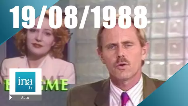 20h Antenne 2 du 19 août 1988 | Où est Pauline Lafont ? | Archive INA