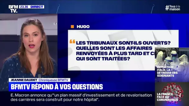 Les tribunaux sont-ils ouverts ? BFMTV répond à vos questions