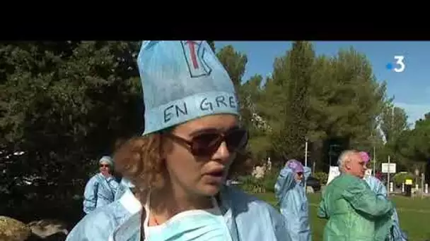Montpellier : plus de la moitié des infirmiers et infirmières de bloc opératoire en grève