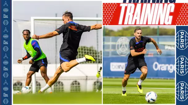 Fabián Ruiz's first training session ⚽️