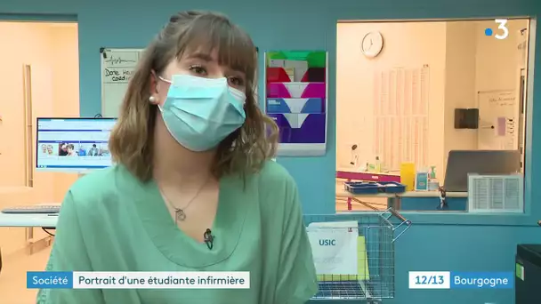 #Avoir20ans : Adèle, jeune infirmière à l'hôpital d'Auxerre
