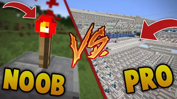 PRO VS NOOB : LA REDSTONE ! | Minecraft