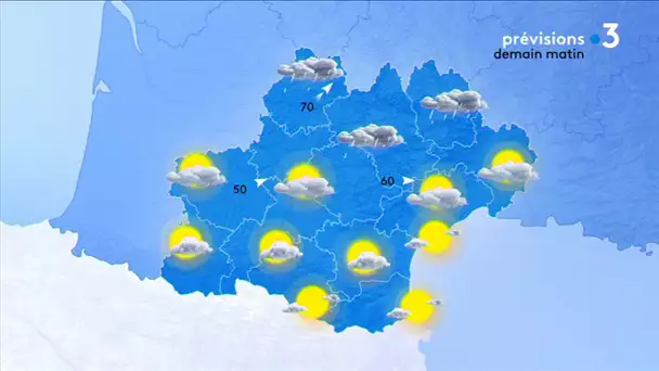 Météo de ce lundi : de la pluie presque généralisée