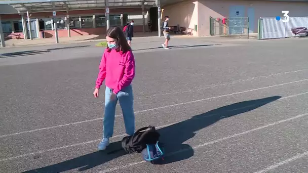 Toulouse : “Le contact, ça manquait”, paroles d'élèves et d'enseignants de retour au collège