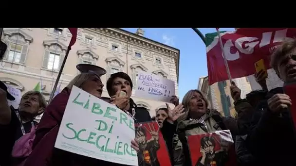 L'Italie adopte une loi autorisant les groupes "pro-vie" à accéder aux cliniques d'avortement