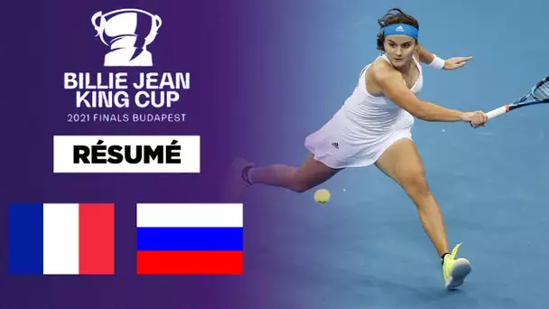 🎾 Résumé BJK Cup : Burel entretient l'espoir pour les Bleues