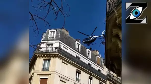 [Zap Net] Un hélitreuillage en plein centre de Paris, entre les immeubles ! (15/03/23)