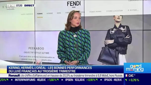 Joëlle de Montgolfier (Bain & Company) : Les bonnes performances du luxe français