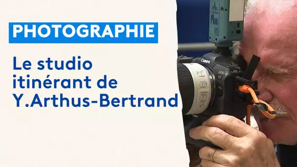 Le studio itinérant de Yann Arthus-Bertrand à Marcq-en-Baroeul