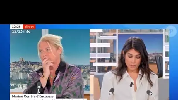 VIDEO Marina Carrère d'Encausse séparée d'Antoine Mesnier : leur rupture annoncée en plein direct