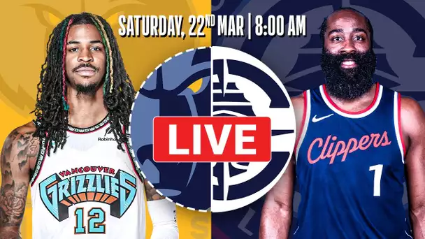 Memphis Grizzlies at Los Angeles Clippers [OFFICIAL LIVE STREAM]