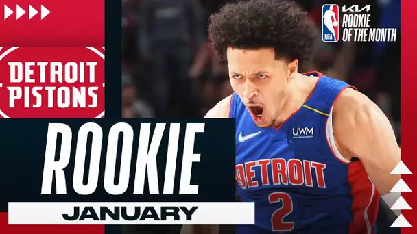 Cade Cunningham Wins Eastern Conference Kia Rookie Of The Month 🔥