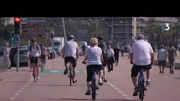 Le succès des vélos bleus à Nice