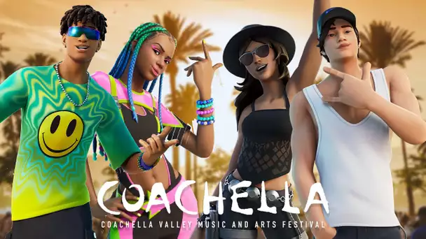 LES PREMIERS SKINS COACHELLA SONT DISPONIBLES SUR FORTNITE !