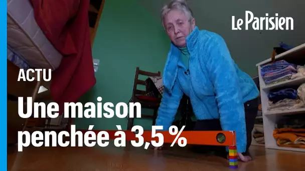 En Moselle, Joëlle et Gaston vivent dans une maison qui penche à cause de mines pas remblayées