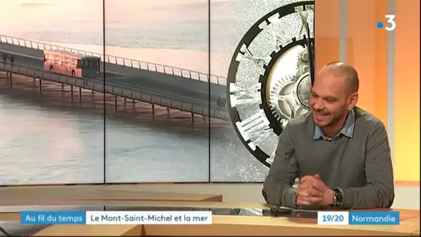 Le Mont-Saint-Michel redevenu une île . Invité Romain Desguée, du Syndicat mixte.