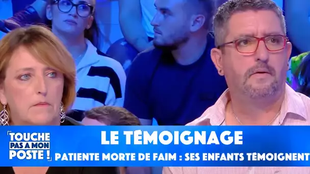 Patiente morte de faim à l'hôpital de Dijon : le témoignage coup de poing des enfants dans TPMP